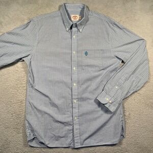 Brooks Brothers Red Fleece Button‎ Down Check Dress Shirt Long Sleeve XL EUC
